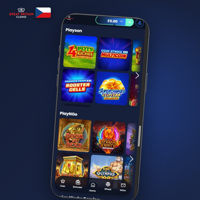 Automaty a stolní hry v mobilní aplikaci GB Casino od předních vývojářů