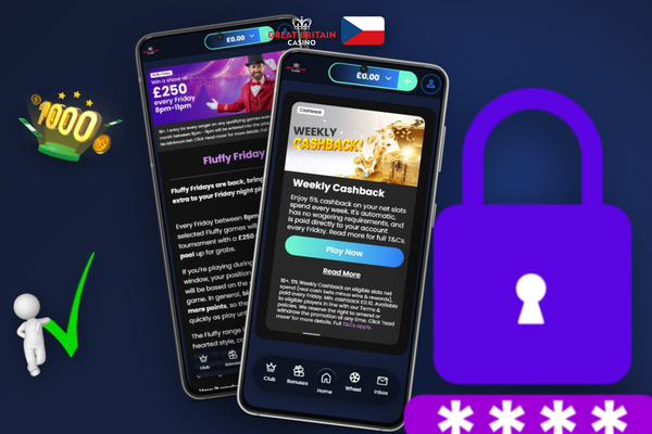 Dvě oddělené peněženky — bonus balance a reálný zůstatek v GB Casino
