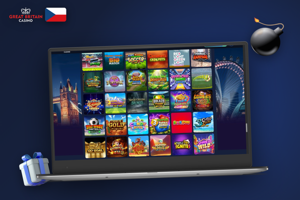 Automatická aktualizace desktopové aplikace GB Casino na obrazovce počítače